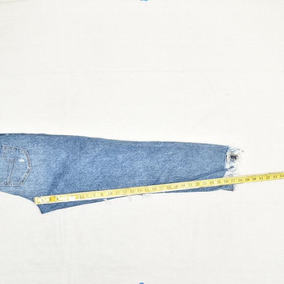 NEW American Eagle Women's Mom Jeans Highest Rise Cotton Blend Blue Size 4 / 27W - Picture 5 of 8